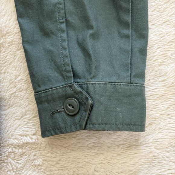 Volcom Full Zip Collared Jacket Mens Size Medium Green Skater Utility - Picture 5 of 11